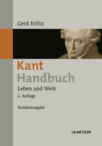 Cover image: Kant-Handbuch 2nd edition 9783476023452
