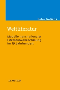 Omslagafbeelding: Weltliteratur 1st edition 9783476023056