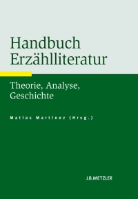 Omslagafbeelding: Handbuch Erzählliteratur 1st edition 9783476023476