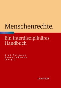 Imagen de portada: Menschenrechte 1st edition 9783476022714