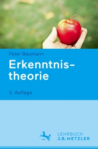 Cover image: Erkenntnistheorie 3rd edition 9783476025951