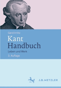 Cover image: Kant Handbuch 3rd edition 9783476026132