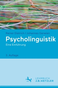 Cover image: Psycholinguistik 3rd edition 9783476026446