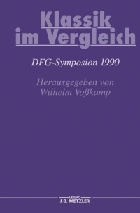 Cover image: Klassik im Vergleich 9783476008688