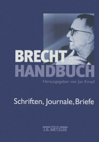 Cover image: Brecht-Handbuch 1st edition 9783476018328