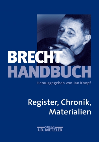 Imagen de portada: Brecht-Handbuch 1st edition 9783476018335