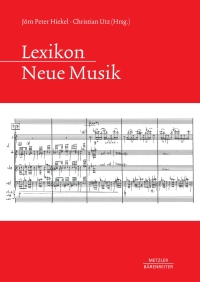 Immagine di copertina: Lexikon Neue Musik 9783476023261