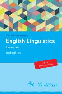 Omslagafbeelding: English Linguistics 2nd edition 9783476056771