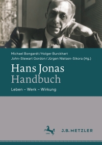 Cover image: Hans Jonas-Handbuch 9783476057228