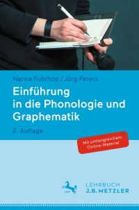 Cover image: Einführung in die Phonologie und Graphematik 2nd edition 9783476059390