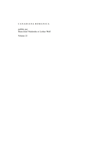 Cover image: Français du Canada – Français de France VII 1st edition 9783484560222