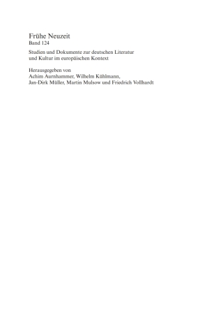 Cover image: Spätrenaissance-Philosophie in Deutschland 1570-1650 1st edition 9783484366244