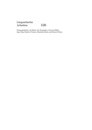 Cover image: Sprache in Baden-Württemberg 1st edition 9783484305267