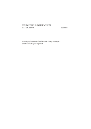 Cover image: Glauben, Wissen und Sagen 1st edition 9783484181885