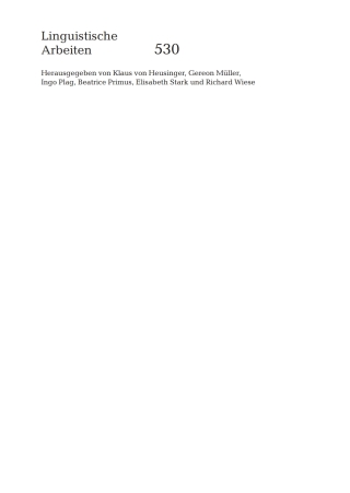 Imagen de portada: From Phonology to Syntax: Pronominal Cliticization in Otfrid's Evangelienbuch 1st edition 9783484305304