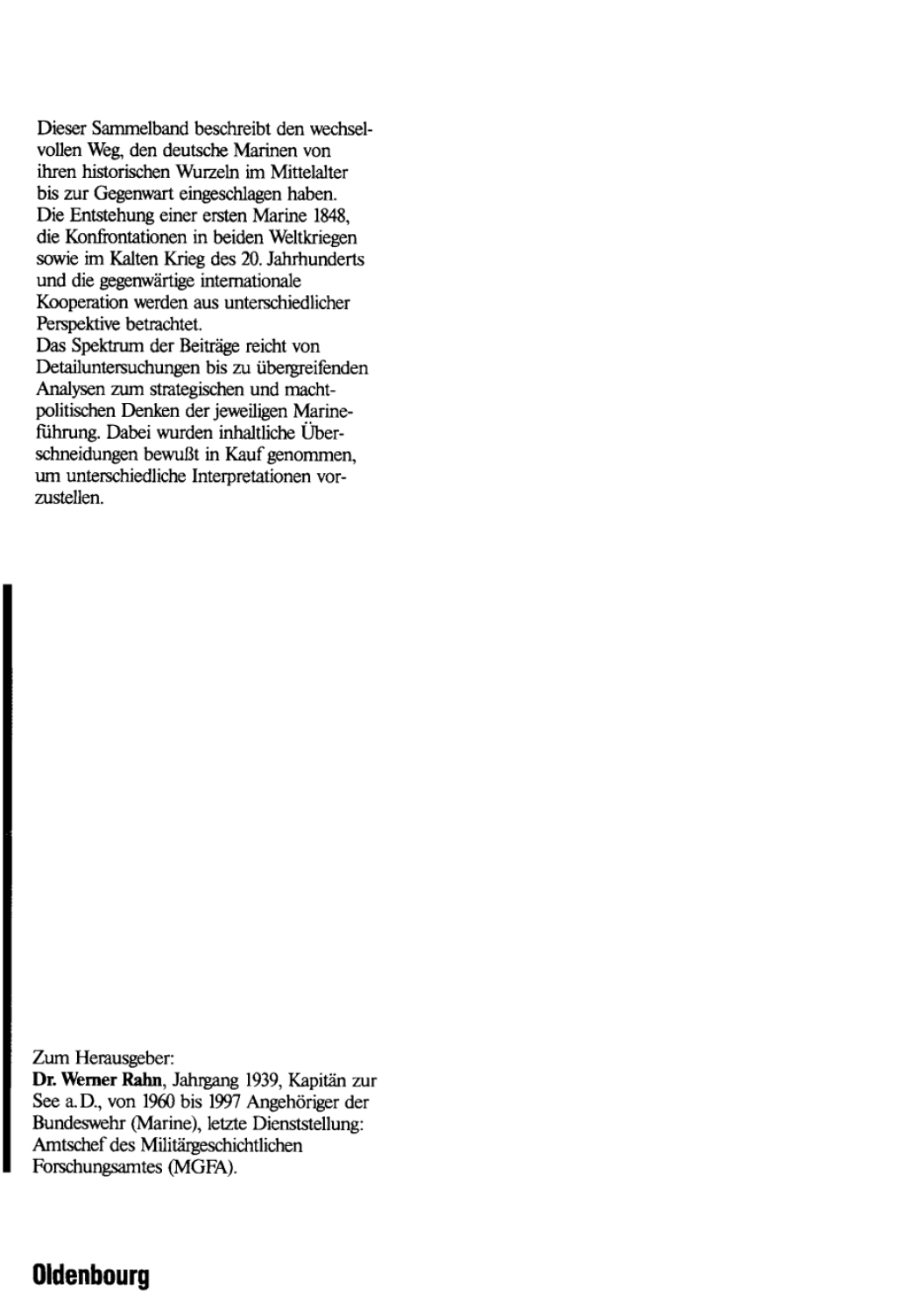 Deutsche Marinen im Wandel Vom Symbol nationaler Einheit zum Instrument internationaler Sicherheit 1st Edition