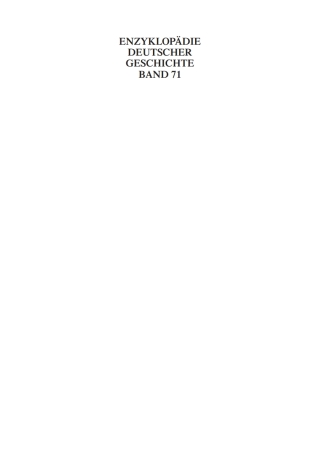 Titelbild: Bevölkerungsgeschichte und Historische Demographie 1800-2000 1st edition 9783486557329