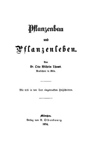 Cover image: Pflanzenbau und Pflanzenleben 1st edition 9783486723335