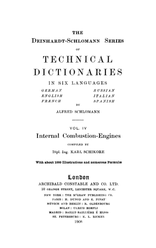 Imagen de portada: Internal Combustion-Engines 1st edition 9783486736359