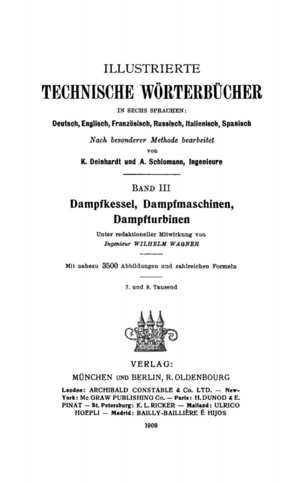 Dampfkessel, Dampfmaschinen, Dampfturbinen 1st Edition