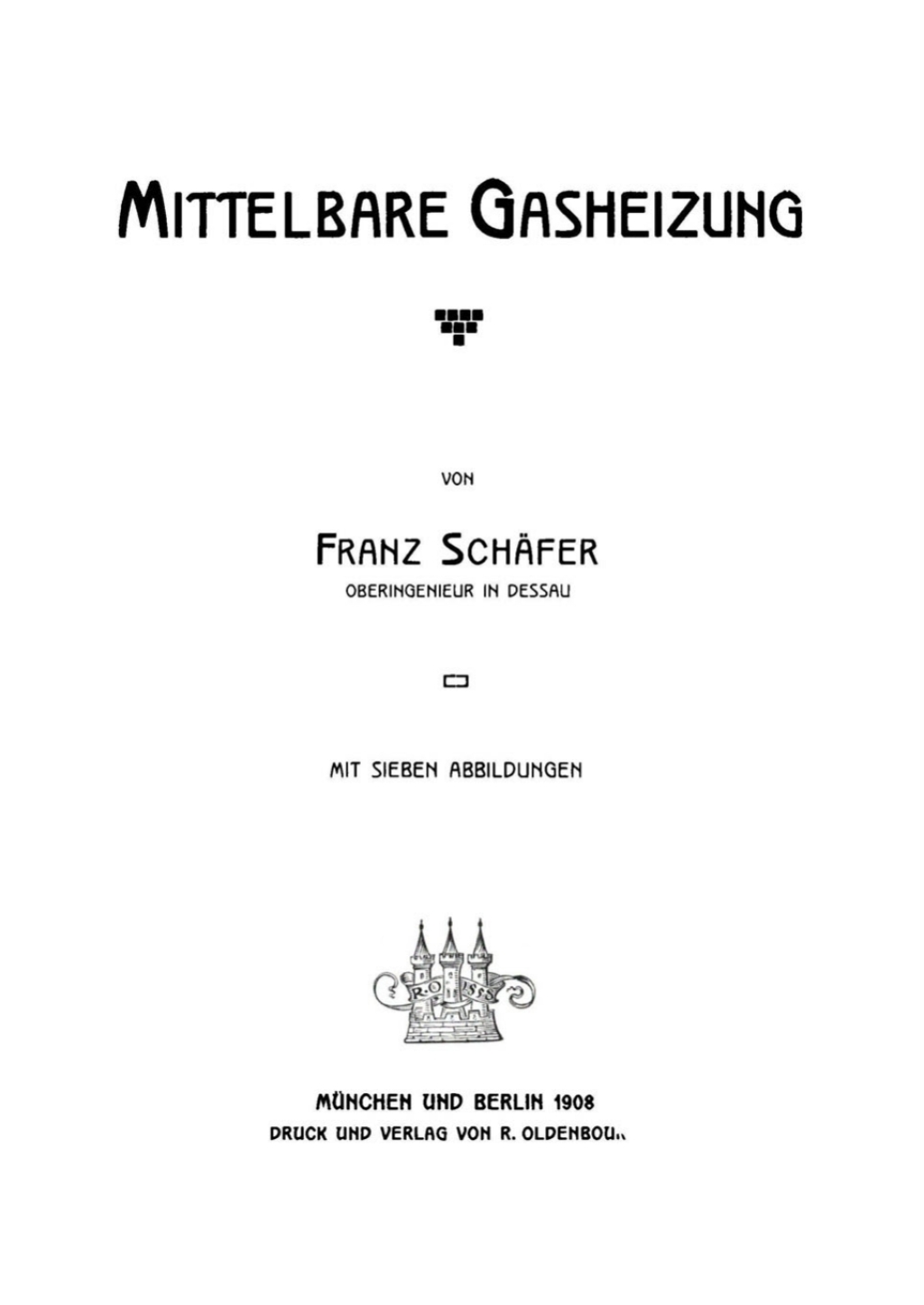 Mittelbare Gasheizung 1st Edition