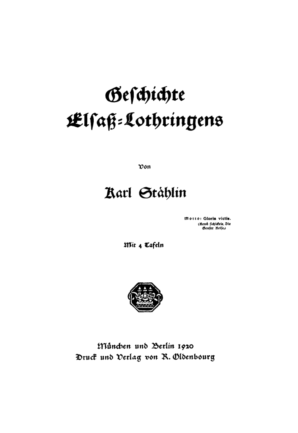 Geschichte Elsaß-Lothringens 1st Edition