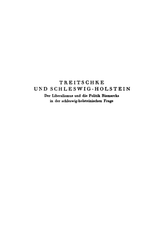 Cover image: Treitschke und Schleswig-Holstein 1st edition 9783486757088