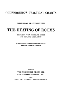 Imagen de portada: Oldenbourg's practical charts - Tables for heat engineers 1st edition 9783486767469