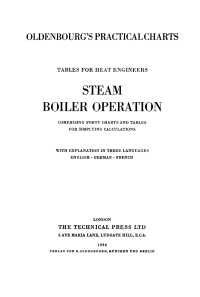 Cover image: Oldenbourg’s practical charts - Tables for heat engineers 1st edition 9783486767513