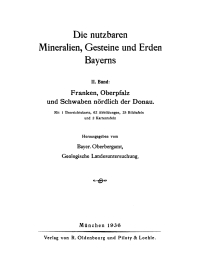 Cover image: Franken, Oberpfalz und Schwaben nördlich der Donau 1st edition 9783486767650