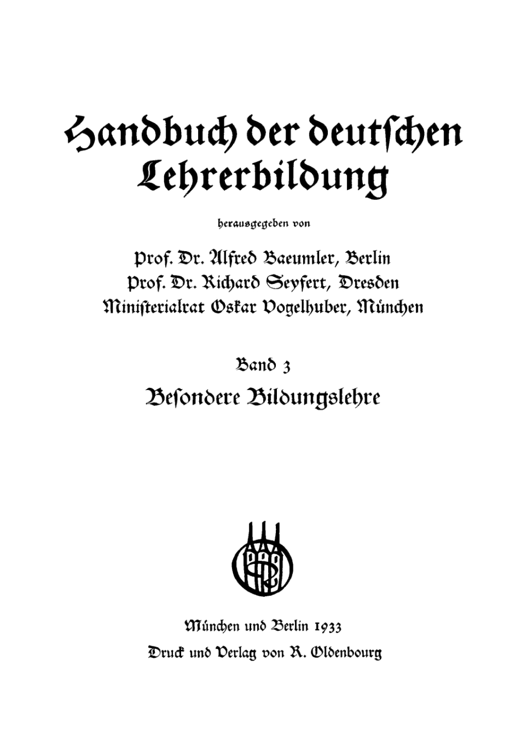 Besondere Bildungslehre 1st Edition