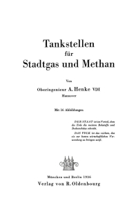 Immagine di copertina: Tankstellen für Stadtgas und Methan 1st edition 9783486768183