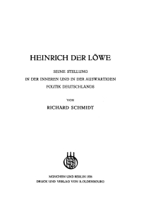 Cover image: Heinrich der Löwe 1st edition 9783486770179