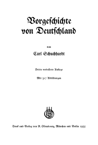 Cover image: Vorgeschichte von Deutschland 3rd edition 9783486770384