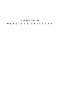 Imagen de portada: Deutsche Tragiker 1st edition 9783486770667