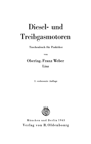 Immagine di copertina: Diesel- und Treibgasmotoren 2nd edition 9783486770773