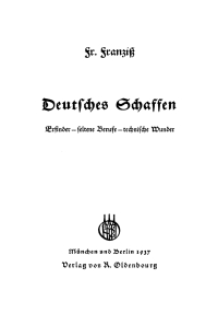 Imagen de portada: Deutsches Schaffen 1st edition 9783486770957