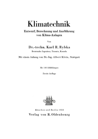 Cover image: Klimatechnik 2nd edition 9783486771541