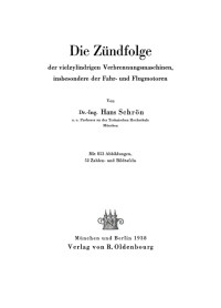 Cover image: Die Zündfolge 1st edition 9783486771749