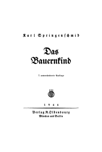 Cover image: Das Bauernkind 7th edition 9783486774313