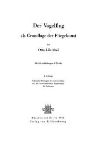 Immagine di copertina: Der Vogelflug als Grundlage der Fliegekunst 4th edition 9783486775174