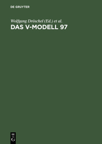 Cover image: Das V-Modell 97 1st edition 9783486250862