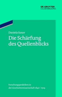 Cover image: Die Schärfung des Quellenblicks 1st edition 9783486704853