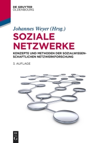 Cover image: Soziale Netzwerke 3rd edition 9783486763829