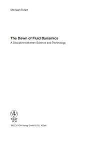 Cover image: The Dawn of Fluid Dynamics 1st edition 9783527405138