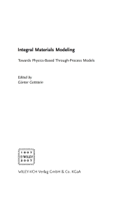 صورة الغلاف: Integral Materials Modeling 1st edition 9783527317110