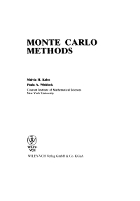 Cover image: Monte Carlo Methods 1st edition 9780471898399