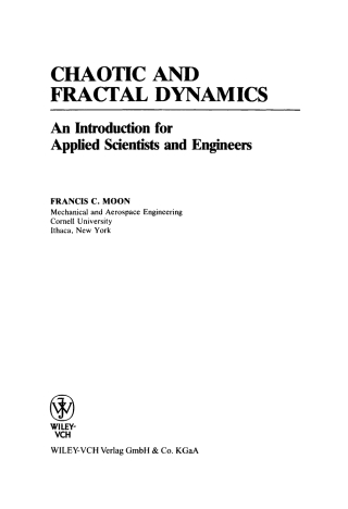 Imagen de portada: Chaotic and Fractal Dynamics 2nd edition 9780471545712