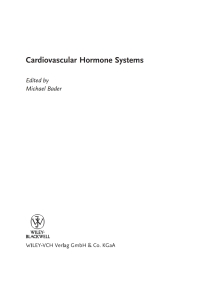 Cover image: Cardiovascular Hormone Systems 1st edition 9783527319206