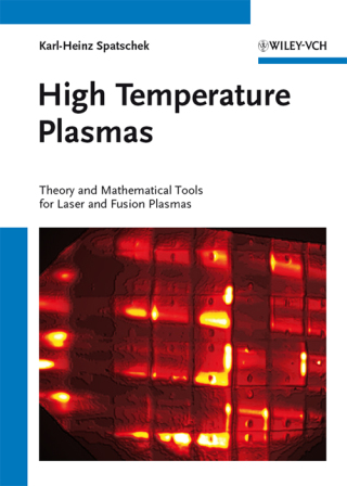 Imagen de portada: High Temperature Plasmas 1st edition 9783527410415